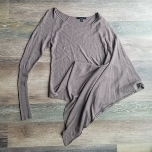 Couture asymmetrical sweater